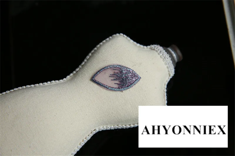 AHYONNIEX 10 stücke Günstige Kleine Blume Patch für Kleidung Nähen auf Applique Kleid Haar Zubehör Schuhe Taschen DIY Dekoration Patches – Detail 21