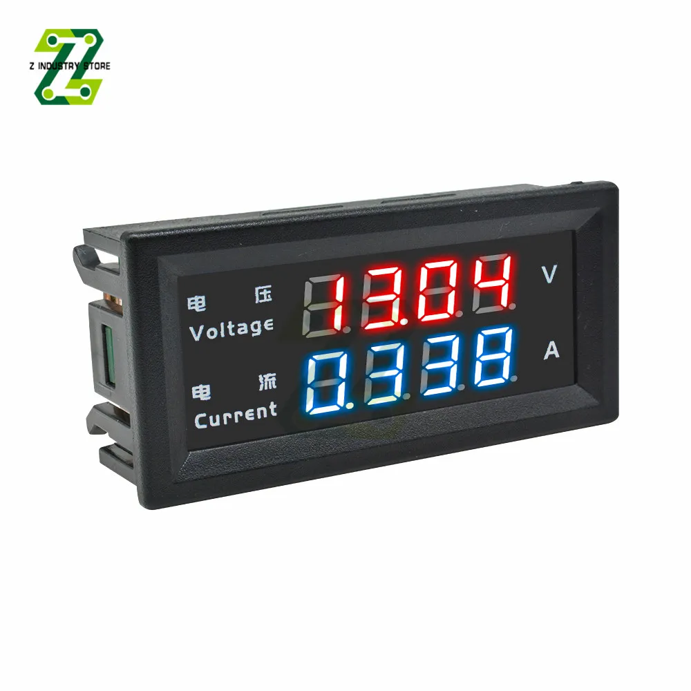 M4430 0-200V/10A Digital Voltmeter Ammeter 0.28\'\' LED Display Voltage Regulator Volt AMP Meter Tester Voltage Regulator