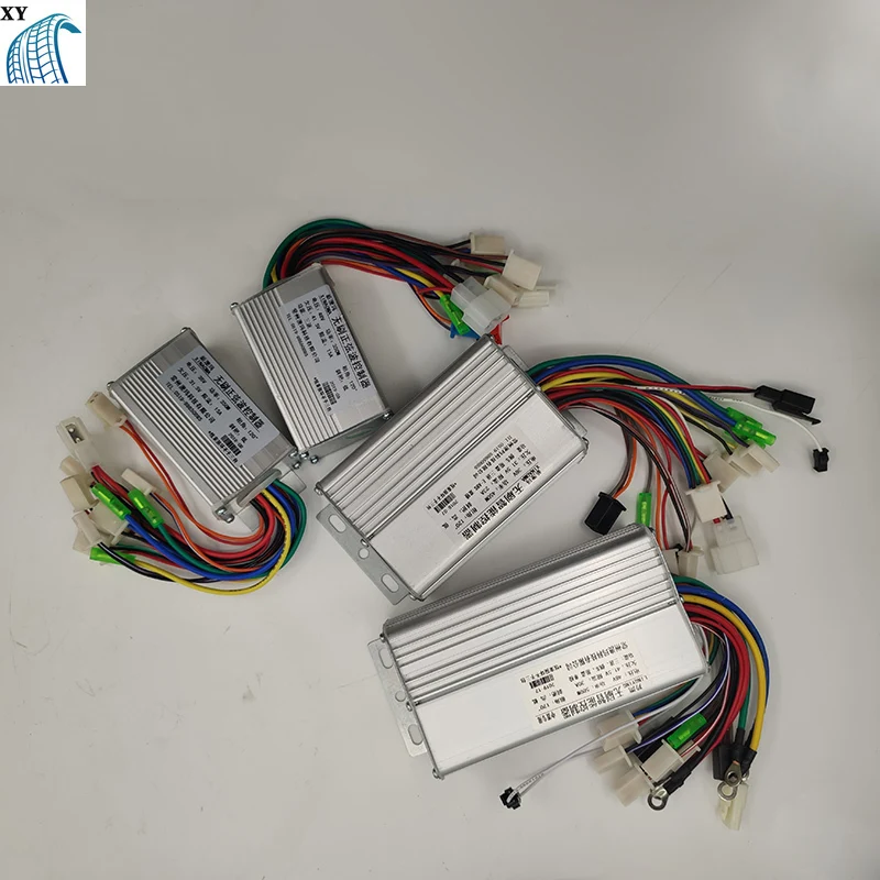 

Electric Scooter High Power Brushless Motor Controller 24/36/48V 350/500/800W Intelligent Speed Control Anti-theft Core Device