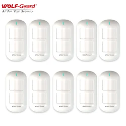 1/2/4/6/8/10Pcs Wolf-Guard Wireless PIR Detector Dual Pet Immune Motion Sensor Sensitive for Home Alarm Burglar Security System