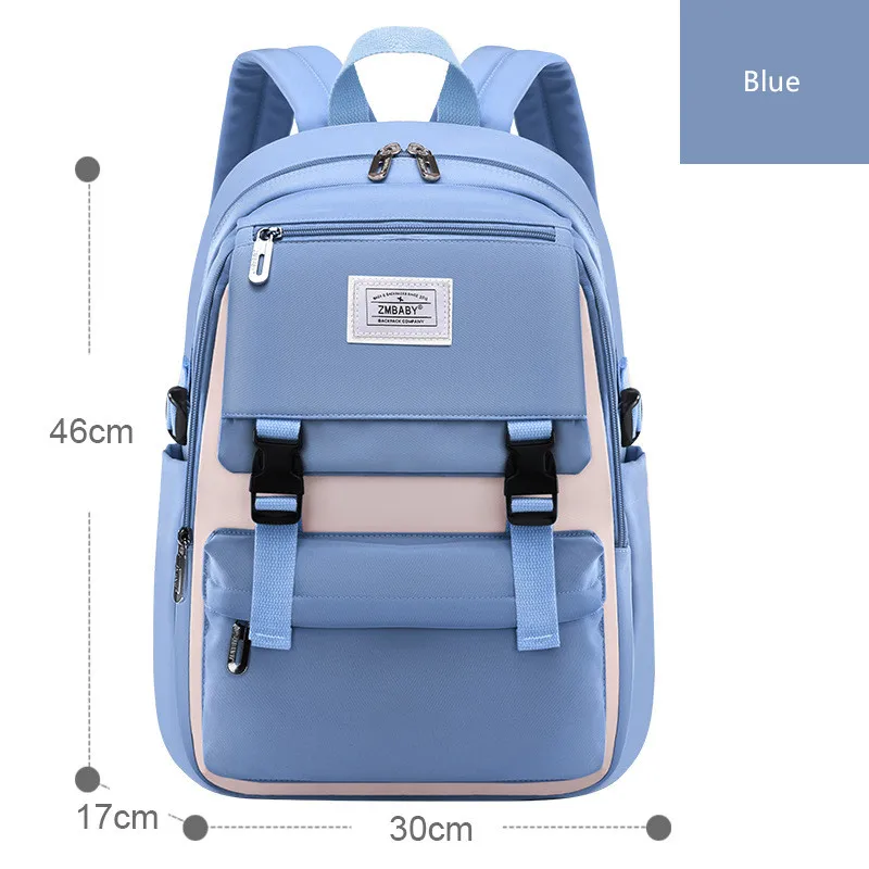 Fengdong high school backpack for girls student schoolbag large capacity Backpack middel  School Bags for Teenagers bookbag