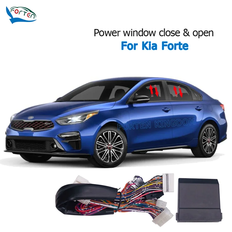 

Forten Kingdom Car Automatic Intelligent Power Close&Open Windows Closer 2 By 2 Kit Module For Kia Forte