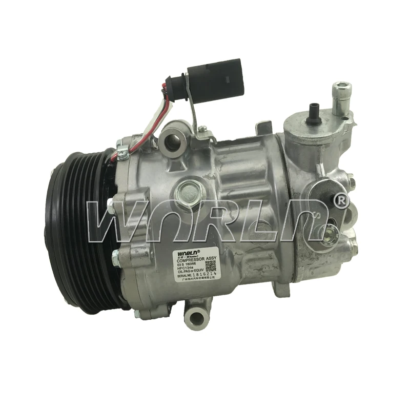 Auto A/C Compressors For Volkswagen Polo 13 1H2620459 1S0820803A 2E1610594 1H2620491 1S0820803C 2F0110242 1S0820803B 1S0820803B