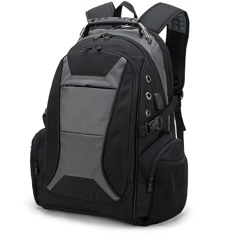 Imagem -03 - Mochilas Masculinas à Prova Impermeável Água Bolsa de Escola Meninos para Adolescentes de Alta Qualidade Náilon Mochila Anti-roubo Portátil Bolsas de Escola de Viagem Ocasional