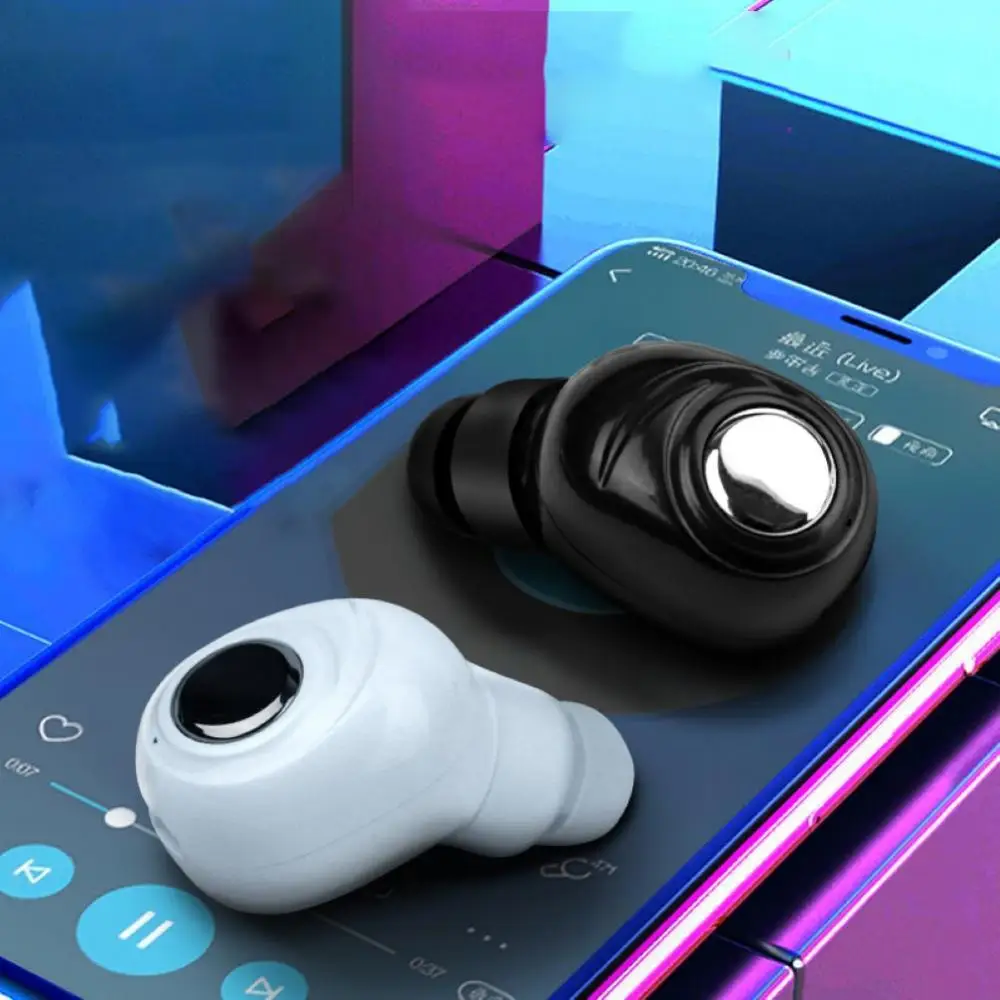 Беспроводные наушники X8mini 5,0, водонепроницаемые мини-наушники, спортивные наушники с монофоном и басами, игровая гарнитура с шумоподавлением