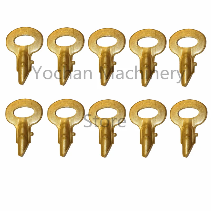 

10 Pcs 72162639 Starter Switch Key 9542 For Allis Chalmers DJS Tractor Case International Farmall Oliver 70231713 611105A