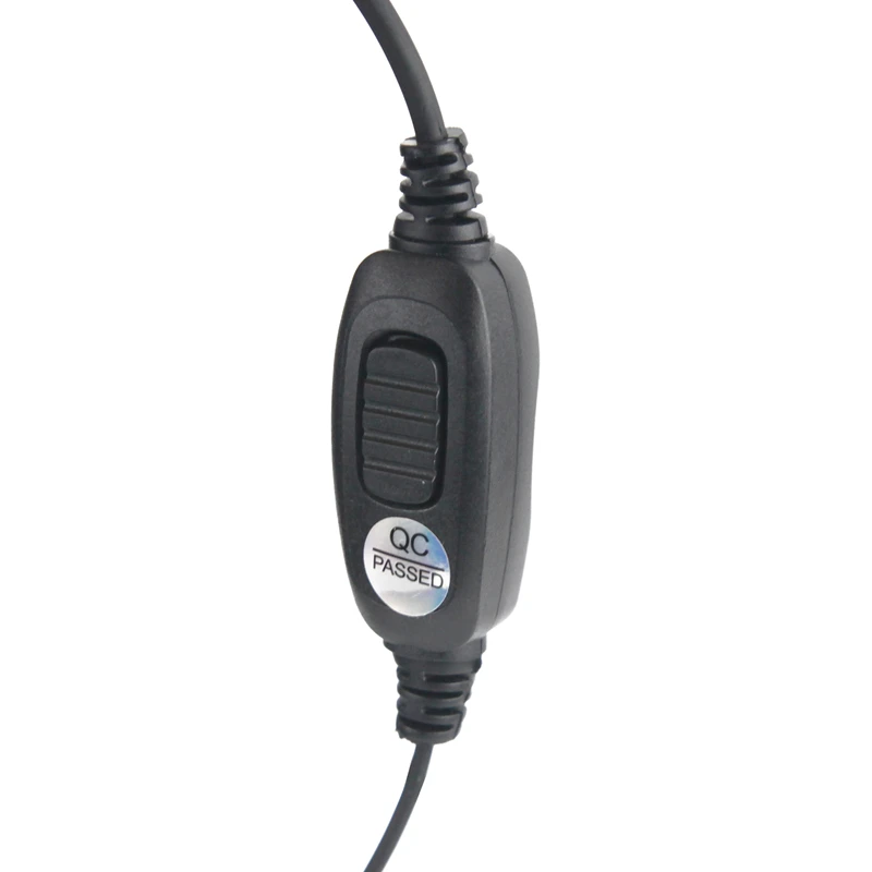 Oreillette pour talkie-walkie radio en forme de G, casque avec micro, PTT pour Motorola, Cobra Talkabout, MH230, MH230TPR, MR350, 1 broche, 2.5mm