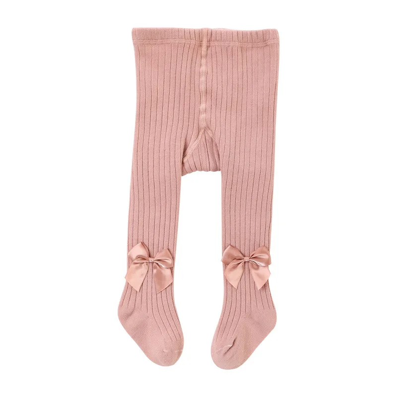 Girls tights Winter Pantyhose baby infant child thick warm Stockings Bowknet Kids Tights baby panty maillot