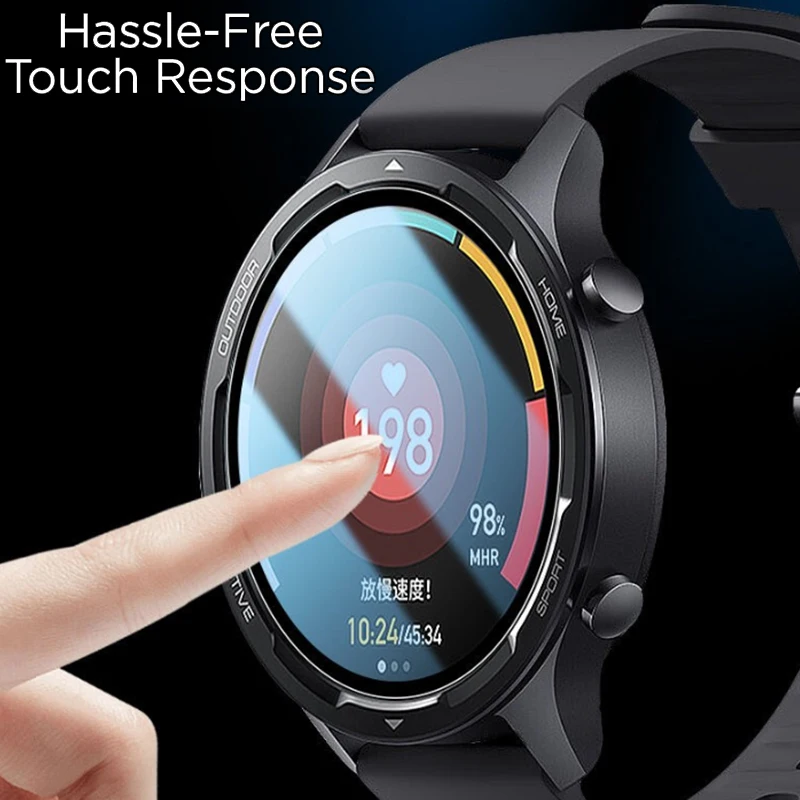 3D Curved Film For Xiaomi Mi Watch Color 2 Smartwatch HD Transparency Full Coverage Scratch Proof Screen Protector Accessories