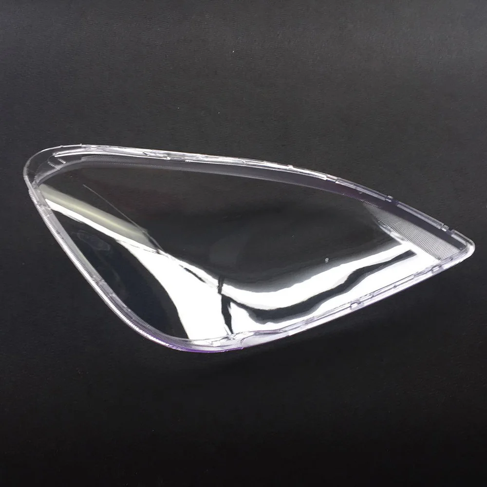 For Kia Rio 2005~2012 Car Front Headlamp Caps Lamp Cover Glass Lamp Shell Headlight Lens Cover Transparent Lampshade Auto Case