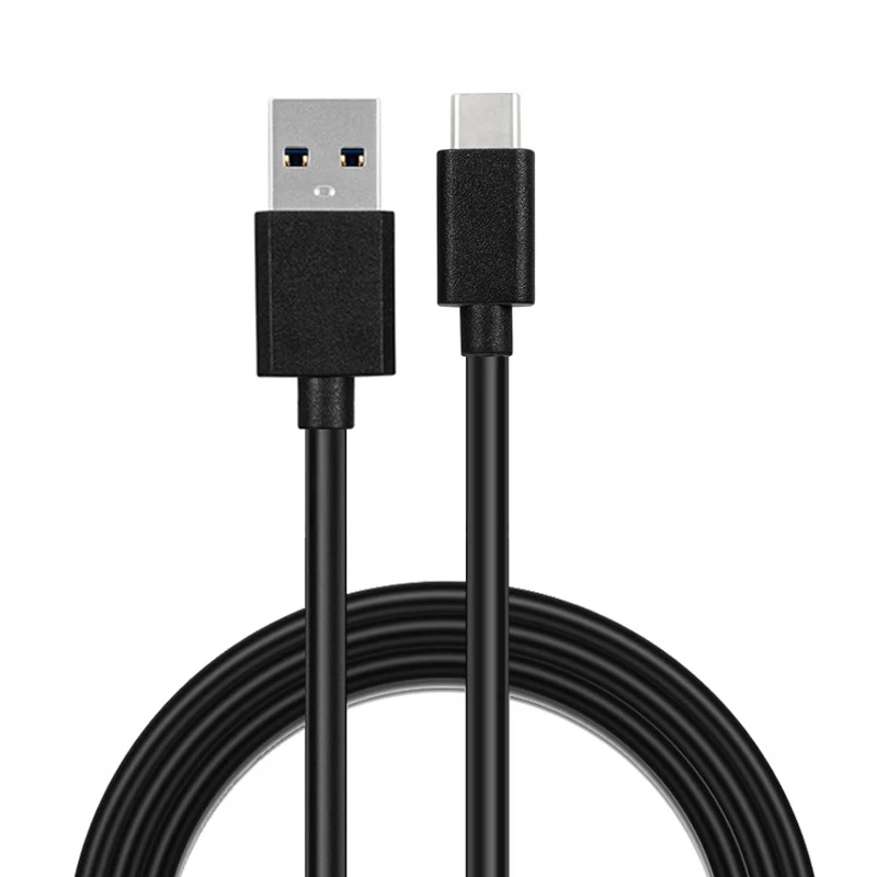 5V3A Type-c Cable USB 3.1 Data Cable PD 60W Fast Charge High Quality Black Wire Type c Mobile Phone Cord 0.3m 0.5m 1m 1.5m 2m