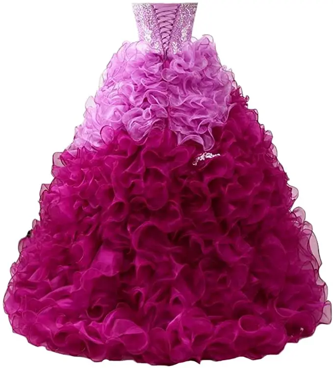 Gardlilac-Vestido largo de quinceañera con cuentas, 16 vestidos, dulce, 2021