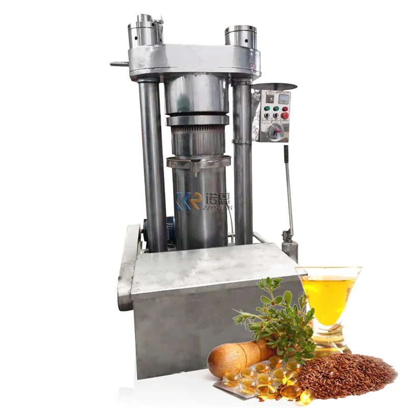 Commercial Hot Oil Presser Extraction Machines Industrial Automatic Hydraulic Castor Cold Sesame Peanut Oil Filter Press Machine