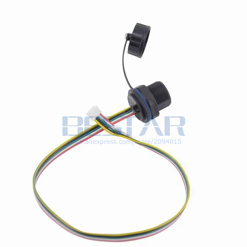 กันน้ำ M20 USB 2.0 XHP สาย IP68 Connector Extender USB ปลั๊ก Socket หญิงแผง Mount อะแดปเตอร์หมวก