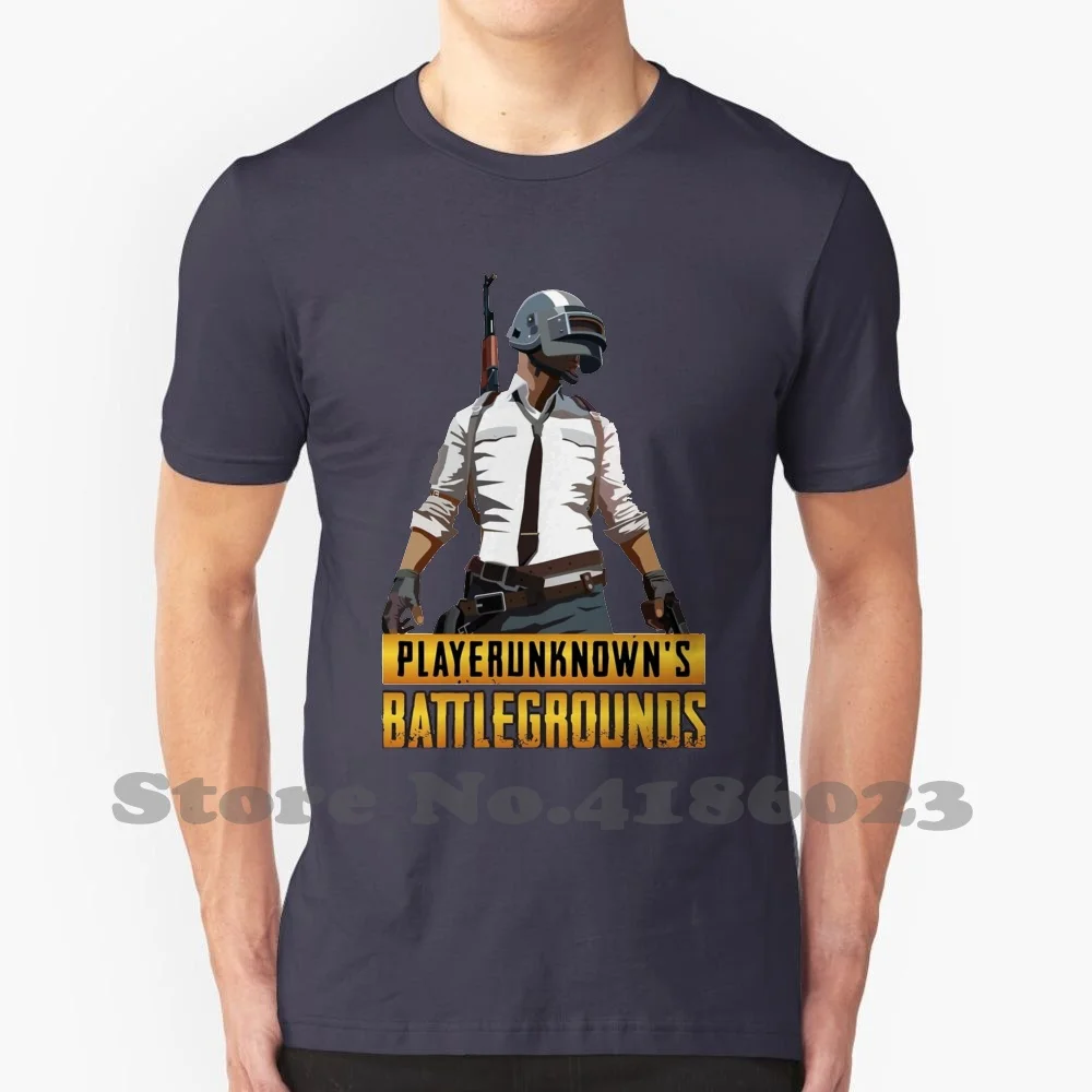 Battlegrounds 100% Cotton T-Shirt Pubg Playerunknowns Battlegrounds H1Z1 Battle Royale Game Online