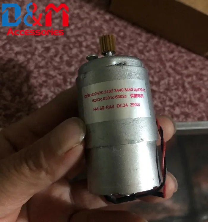 

Compatible New Ink Motor FM 60-RA3 DC24 2900 t For Ricoh DX3443 2432 2430 3440 3442 3344 dp6201 6202 6301 6302