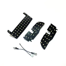 July King LED Car Interior Reading Lights Case For Toyota Prius 30 Series, 3pcs/set, 72LEDs 2835SMD 6000K LED Decorative Lights