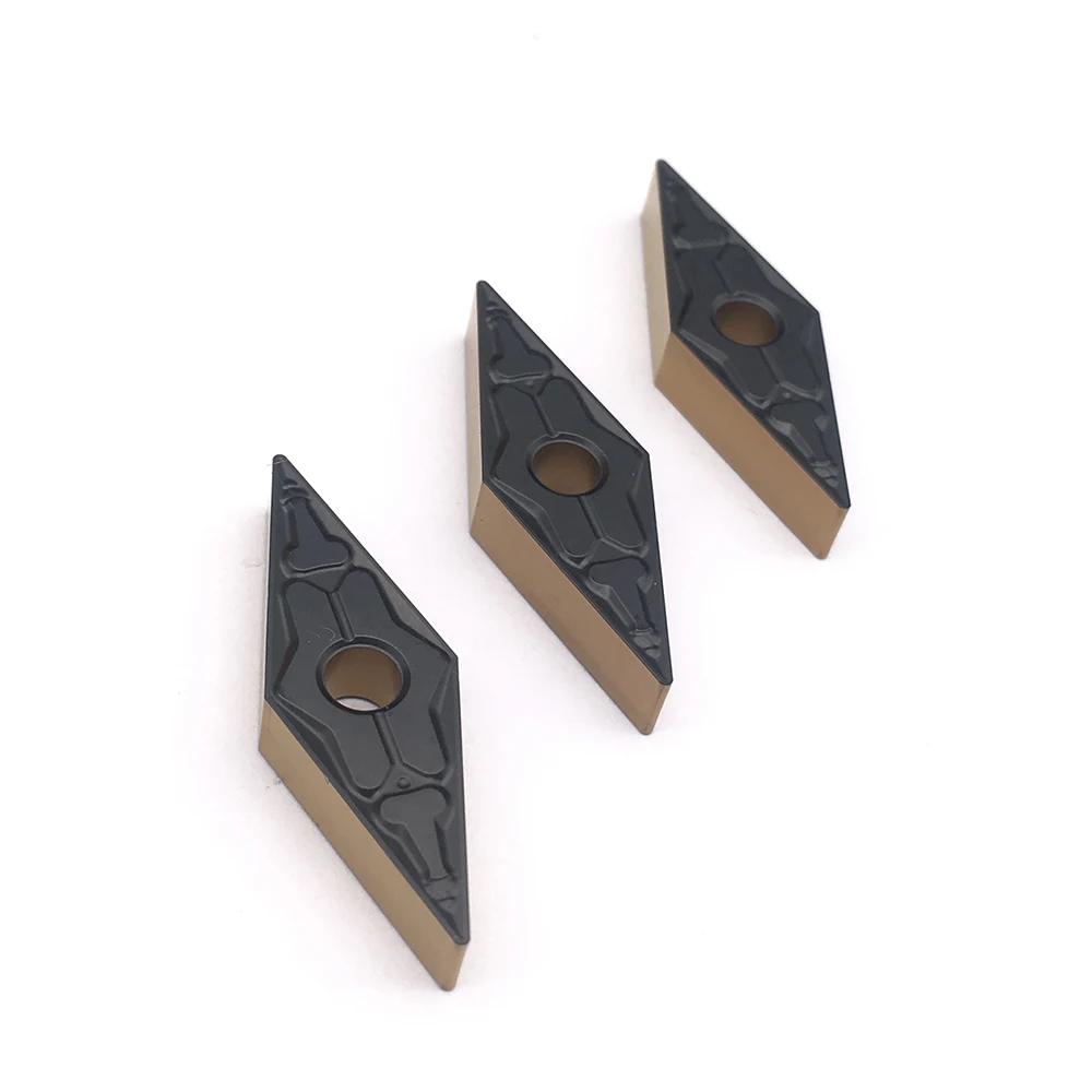 10PCS VNMG160404 TM FT4225 Carbide Turning Tools Lathe Tools For Turning Tools Carbide Turning Inserts For Steel CNC Tools