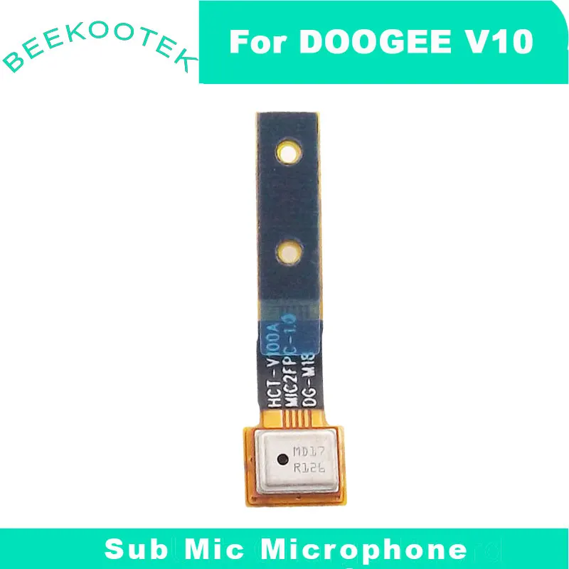Fotografia 4: Novo original doogee v10 v11 principal sub microfone módulo cabo flex fpc acessórios para doogee v10 telefone inteligente