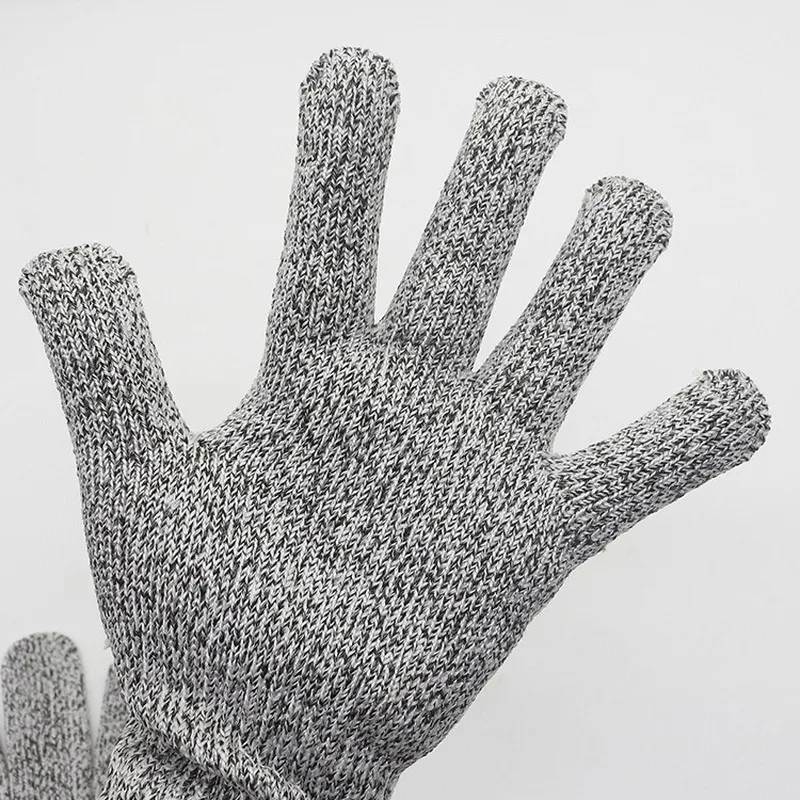 S/M/XS เกรด5 Anti-Scratch Non-Slip Anti Cut Proof ถุงมือ Slaughter ไม้ครัวสวนตกปลาตัดถุงมือทน