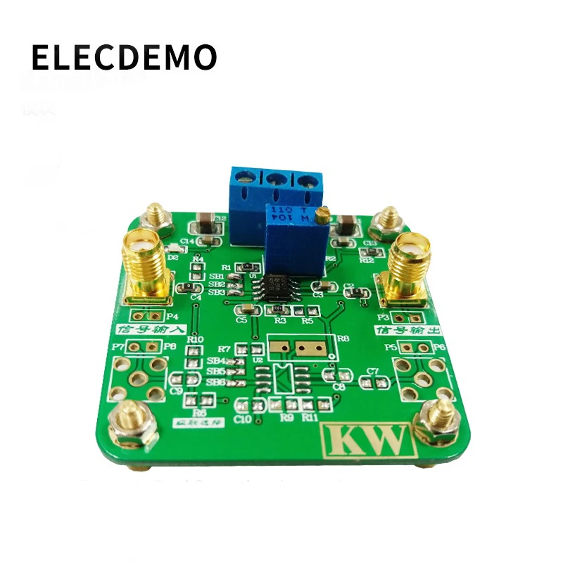 THS4001 Module Dual High Frequency Operational Amplifier High Frequency Amplifier Function demo Board