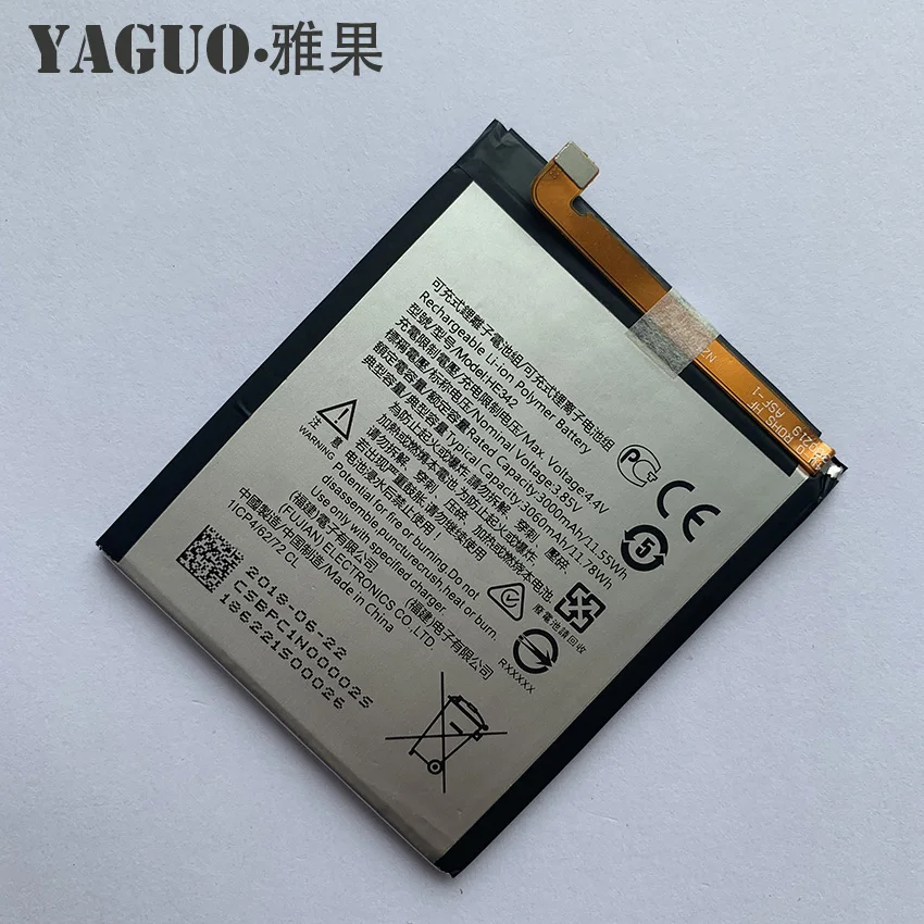 100% New Original HE342 3000mAh Battery HE 342 For Nokia X6 / 5.1 Plus  6.1  2018 TA-1099 X5 TA-1109