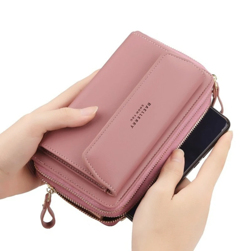 Brand Designer Wallets Women Many Departments Clutch Wallet Female Long Large Card Purse Ladies Handbag