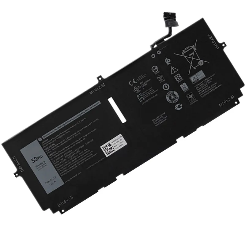 Imagem -05 - Supstone Novo 722kk 2xxfw 13 Wn0n0 Bateria do Portátil para Dell Xps 9310 9300 Fp86v P117g001 P117g002