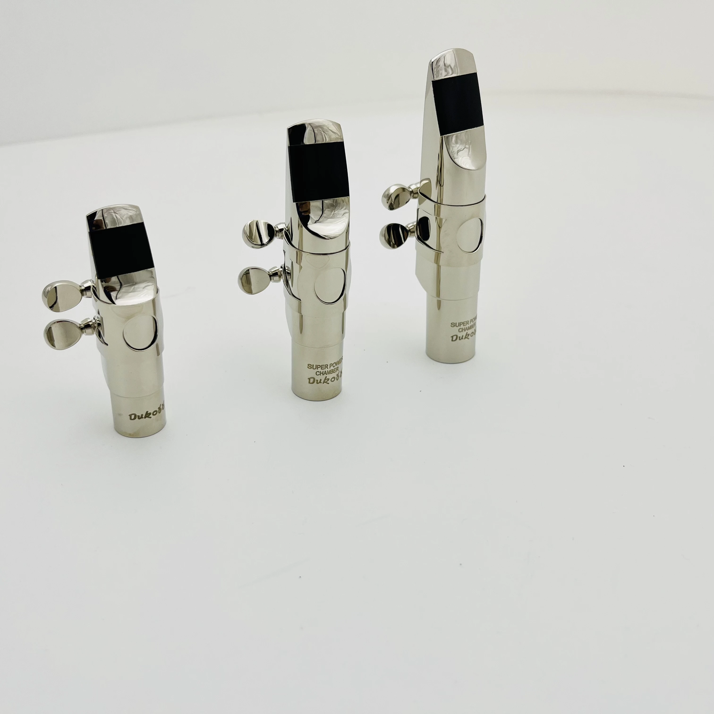 

Best Quality DUKOFF Alto Soprano Tenor Sax Mouthpiece 5 6 7 8 9 Nickel Plated Sax Accessories