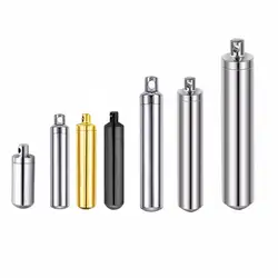 Dropship 8 Size Cylinder Cremation Urn Necklace for Ashes Memorial Keepsake Pendant  Stainless Steel Keepsake Jewelry