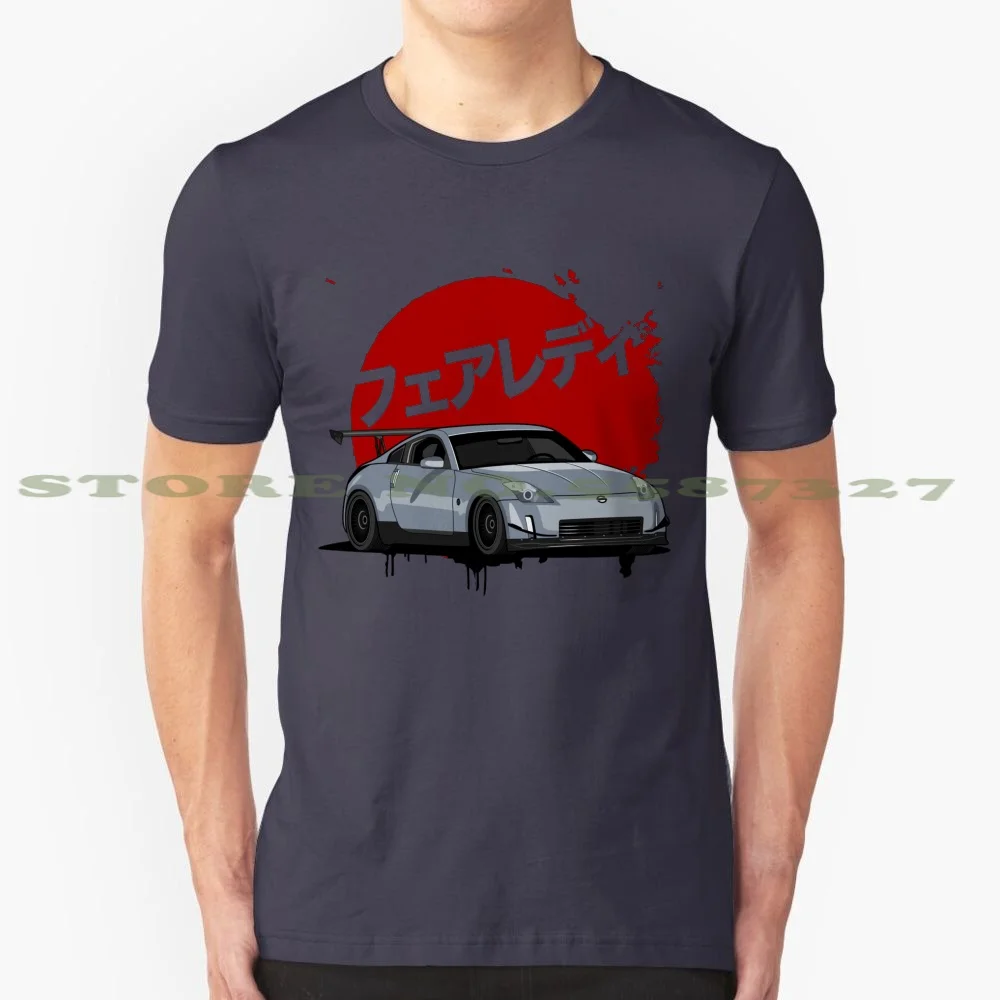 350Z Fairlady Vq Jdm 100% Pure Cotton T-Shirt 350Z 370Z Fairlady Jdm Stance Lowered Tuner Fast And Furious Paul Walker Japanese