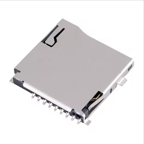 5PCS SD Card Socket Adapter Automatic PCB Connector SD card slot connectors,TF card deck, fit for phone, tablet, Vehicle Naviga