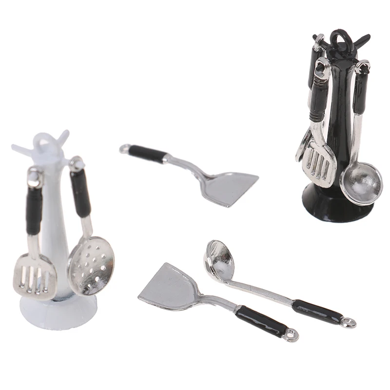 Best Sale 1/12 Kitchenware Cookware Set for Dolls House Miniature Home Kitchen Accessory 40*14mm