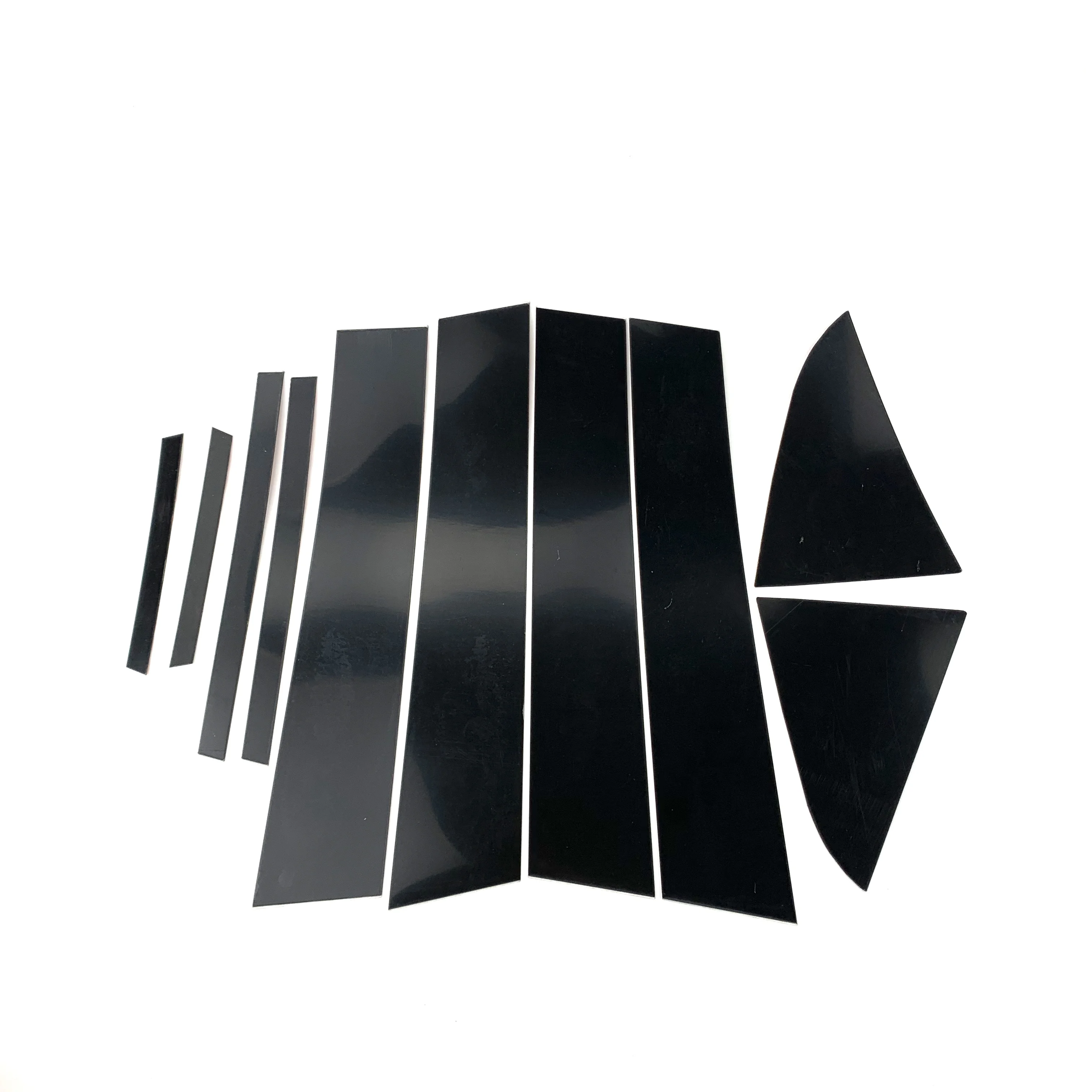 

Аксессуары для стайлинга автомобиля зеркальная отражающая панель BC Колонка задний треугольник декоративная наклейка пленка для Chevrolet Cruze ...