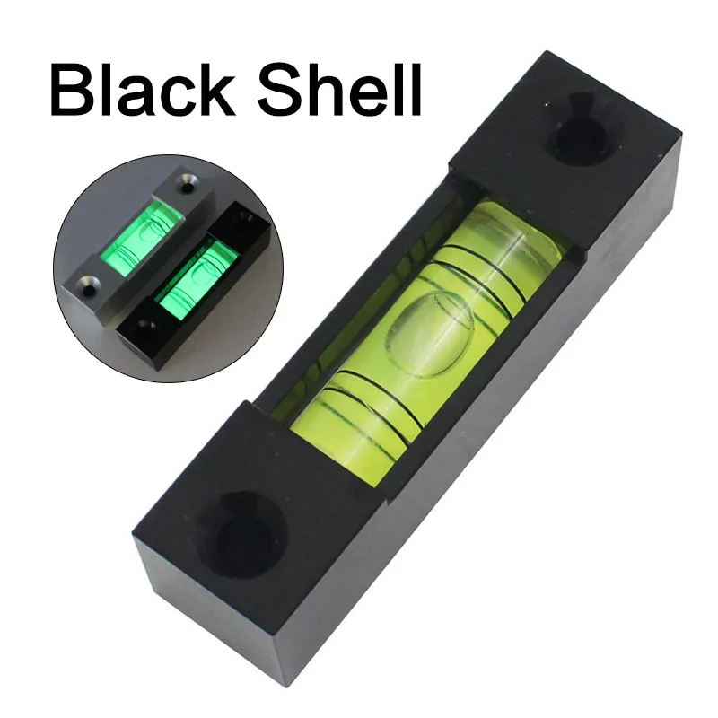 Imagem -03 - Mini Nível de Bolha de Material Metálico Luminoso Horizontal Quadrado com Função de Visão Noturna tipo Barra