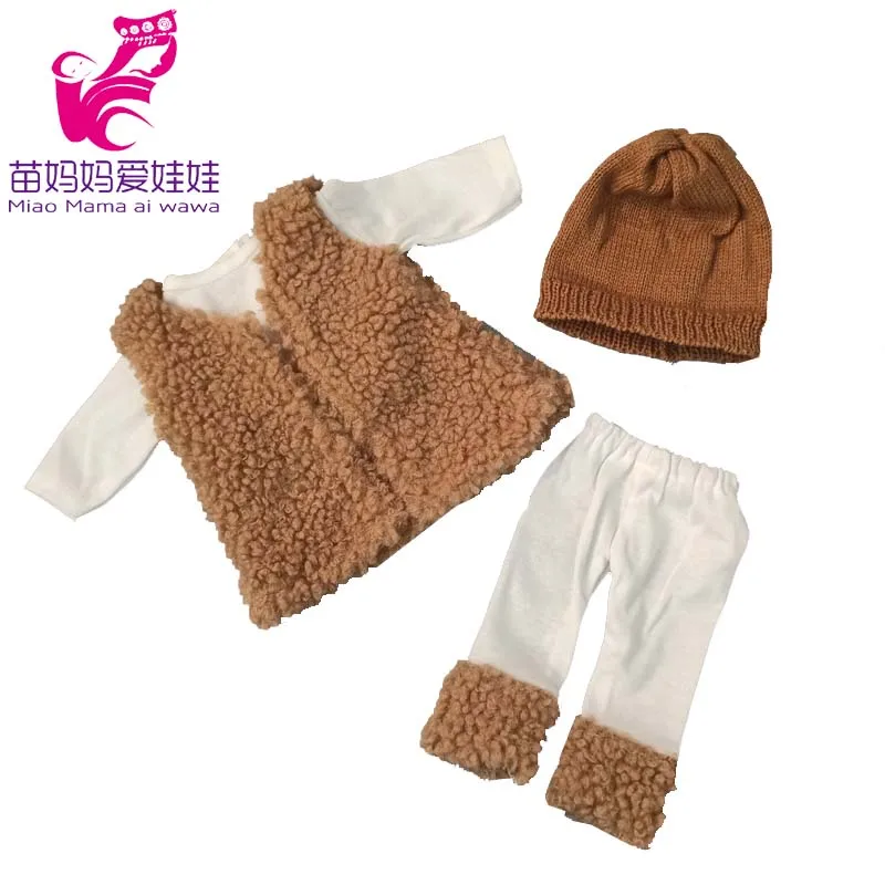 16 Inch Nenuco Doll Winter Wool Vest Ropa Y Su Hermanita 40cm Baby Dolls Clothes