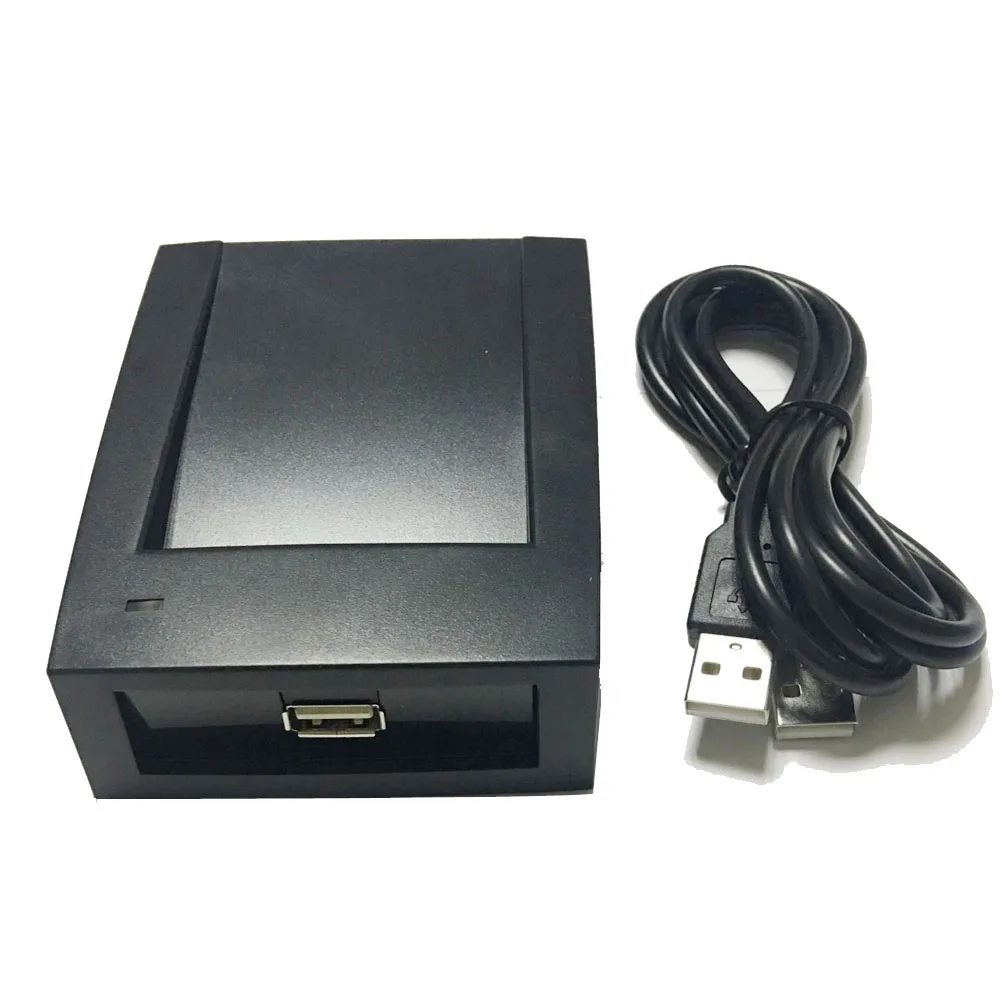 125Khz RFID 13.56MHz IC Card Reader Dual Frequency Writer 2in1 Desktop USB Reader Writer for Access Control