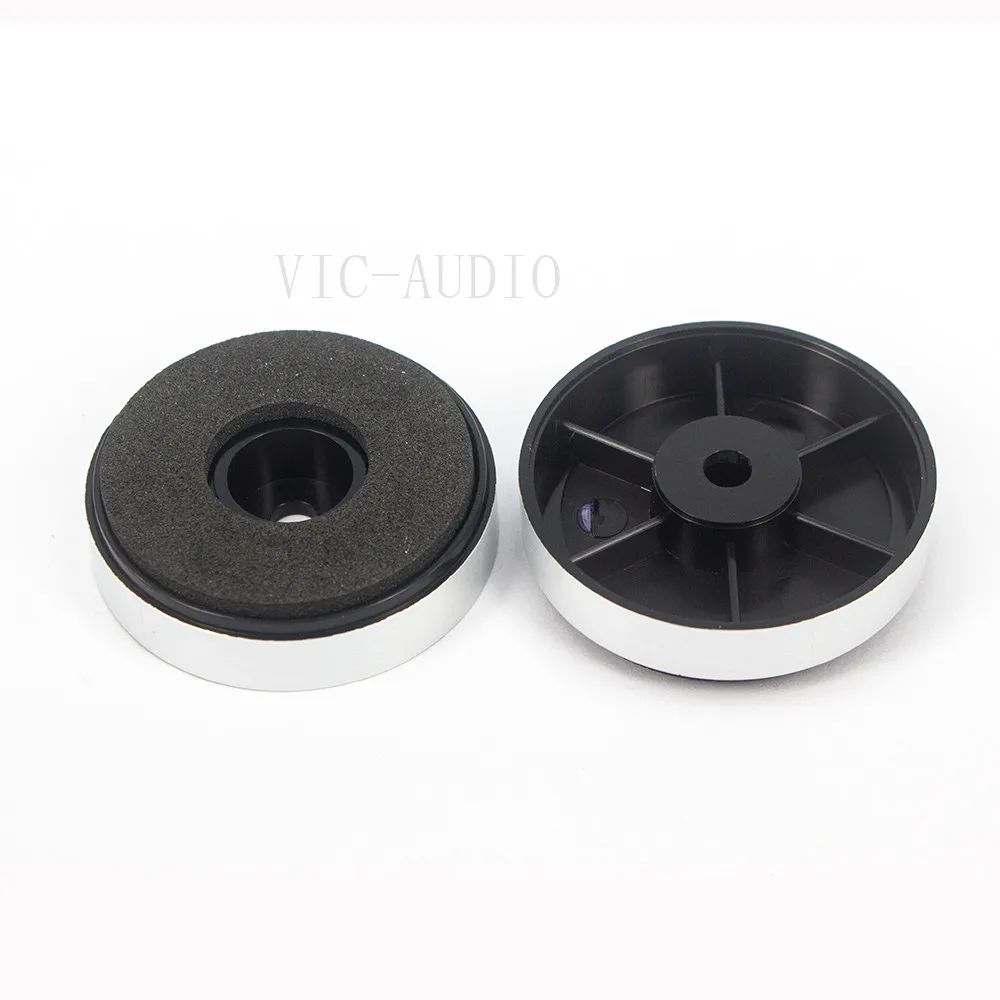10 قطعة 40*10 مللي متر الحصير البلاستيك مكبر للصوت قدم المتكلم الدوار مشغل أقراص مضغوطة الكمبيوتر DAC آلة قدم شحن مجاني
