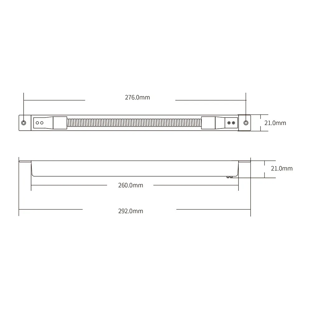 Tube Stainless Steel Door Loop Embedded Metal Cable Protector Wire For Intercom Door Access Control System