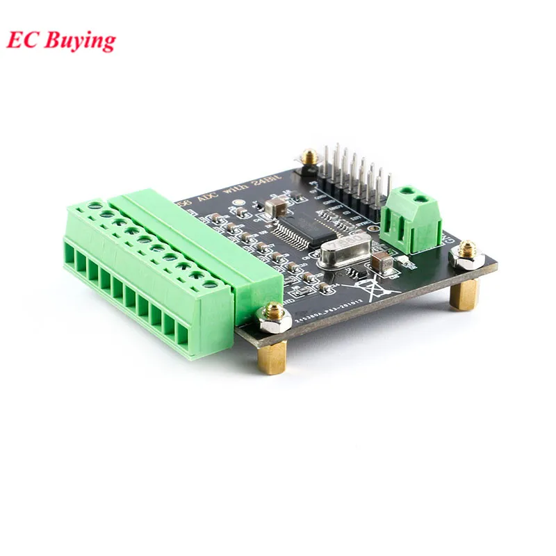 ADS1256 Analog to Digital Conversion Module 24 Bit ADC Data Acquisition Multi-channel High Precision Converter Rate 30K