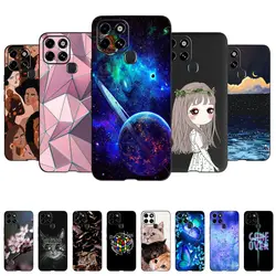 For Infinix Smart 6 Case Silicone Black Soft Protective Shell Funda For INFINIX Smart6 Smart 6 Phone Case 6.6