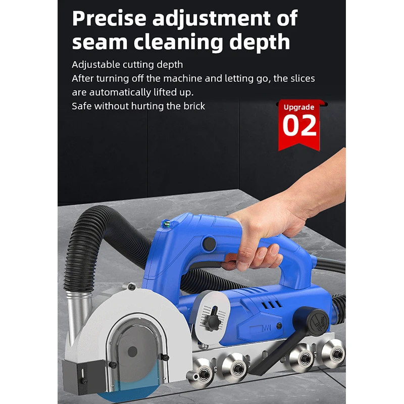 1200W Electric Seam Cleaner Ceramic Tile Beauty Sewing Machine Construction Tool dust-free cutting seam Clean Slotter 850W