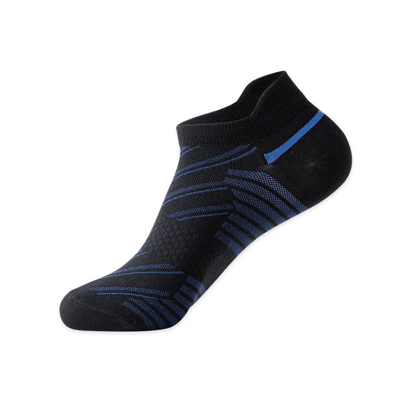 Calcetines deportivos para correr para hombre y mujer, medias tobilleras finas de algodón, transpirables, de compresión, corte bajo