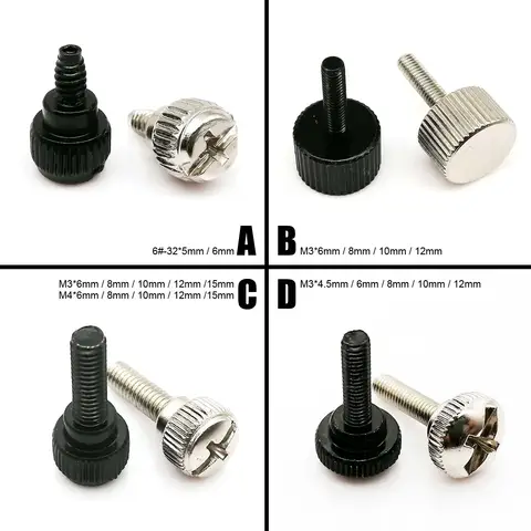 Thumb Screws for PC and DIY HZYUEGOU