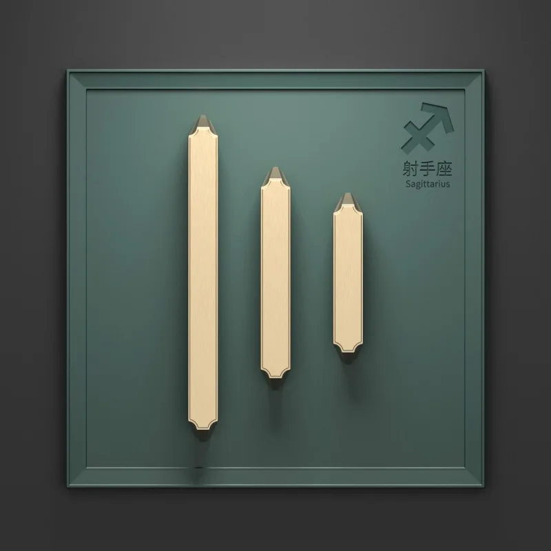 The New Black Furniture Zinc Alloy Drawer Handle The Modern Minimalist Chinese Cabinet Hand-in-hand Wardrobe Doorknobs Wholesale