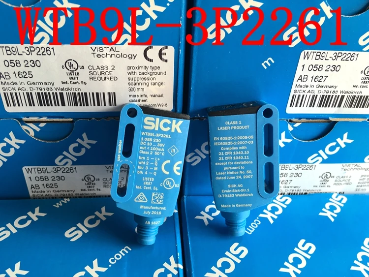 

Brand new original German Sike SICK photoelectric switch WT9L-P330 (discontinued), WTB9L-3P2261