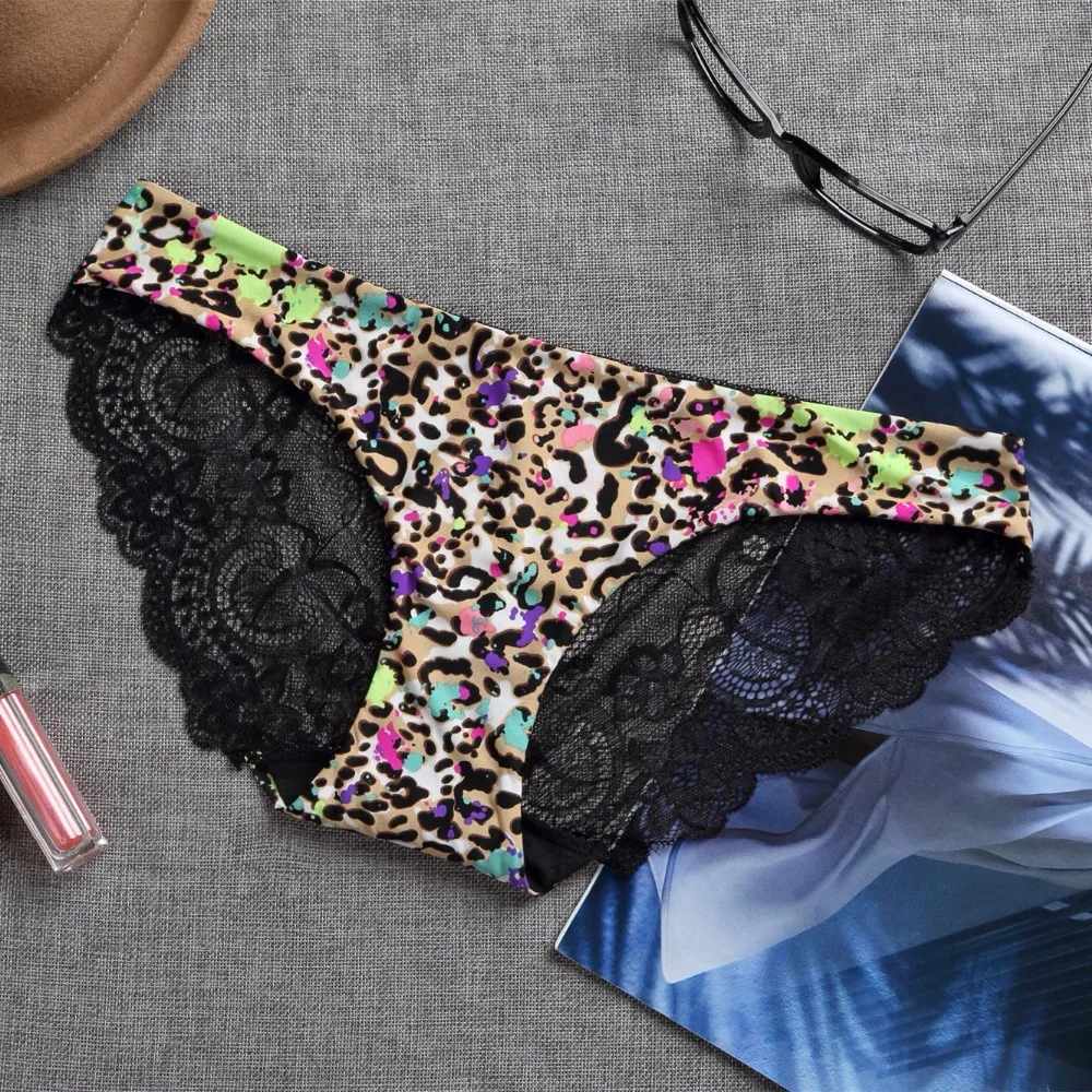 2017 Lace Women Sexy Panties Low Waist Hollow Transparent Panties Underwear Seamless G String Thongs 1pcs/lot dzk04