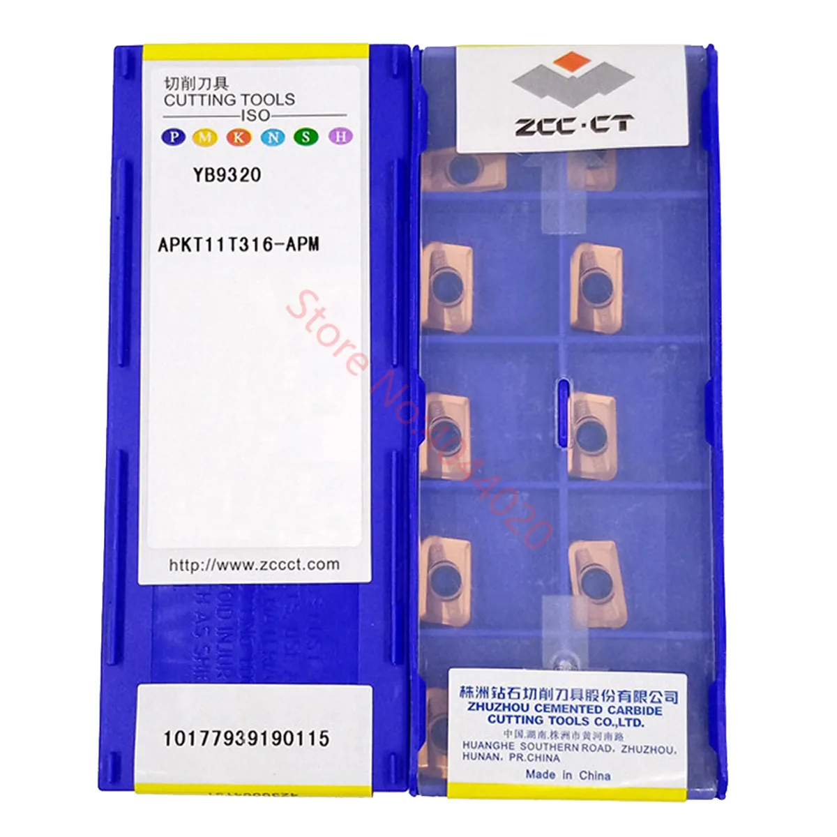 ZCC.CT insertos de carburo APKT11T304 APKT11T312 APKT11T316 APKT11T320 APKT11T308 APKT160408 YB9320