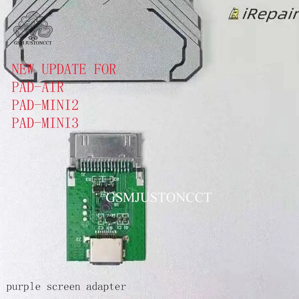 Purple Screen  IRepair P10Adapter DFU Box for IPad 2/3 Hard Disk SN Reading Writing No Disassembly US