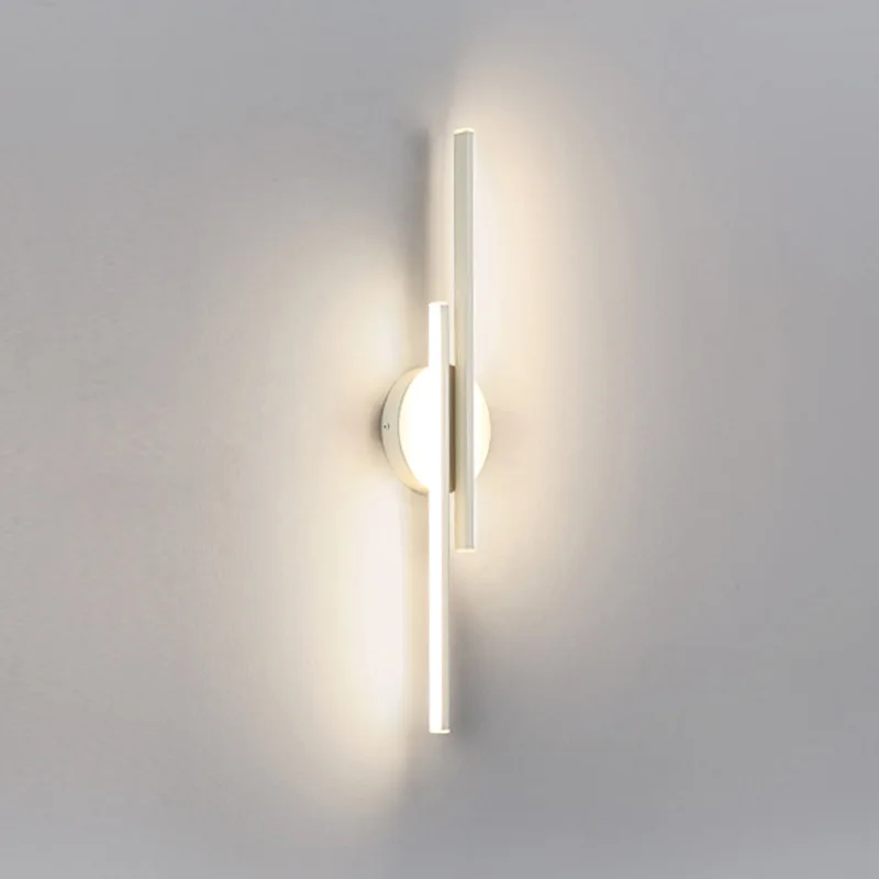 Modern Led Wall Lamps Living Room Bedroom Bedside Lamp Nordic  Creative Stair Corridor  Wall Sconce Lighting Indoor LED Fixtures